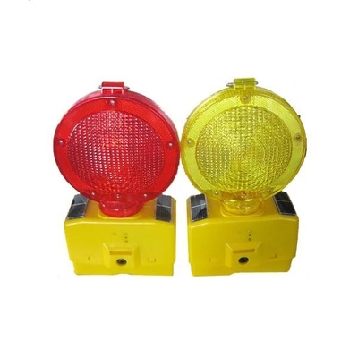 Indikator Hand Held Solar Traffic Warning Light Untuk Roadblock Flashing Lighting