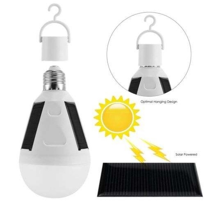 Multifungsi IP65 Solar Rechargeable Led Bulb/7W 12W Solar Energy Charging Lamp