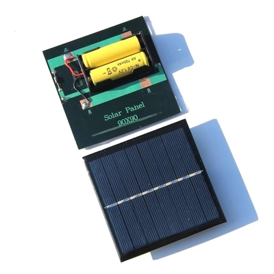 MWT Type 1W 4V Lipat Solar Panel Cell Baterai Isi Ulang 1.2V