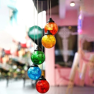 RGB Memancarkan Warna Lampu Taman LED Surya Dekorasi Luar Ruangan Portabel