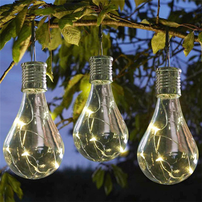 Lampu Taman LED Surya 50lm Untuk Dekorasi Pohon Natal
