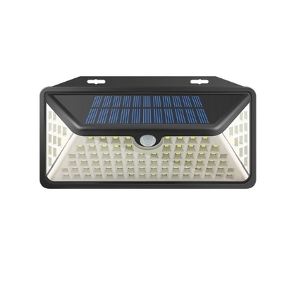 Sensor Gerak 240V Lampu Dinding LED Tenaga Surya Nirkabel Lampu Dinding Keamanan Luar