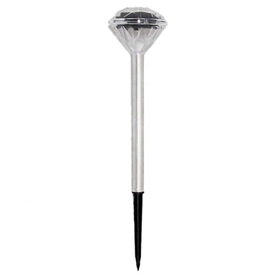 Taman Dekoratif Lampu Taman LED Surya IP65 Metal Solar Pathway Lights 6lm