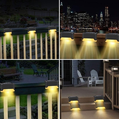 Lampu Dinding LED Tenaga Surya Luar Ruangan Untuk Tangga Koridor IP65 Otomatis Tahan Air