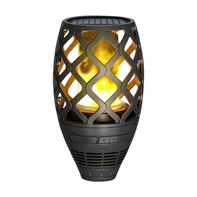 Lampu LED Speaker Bertenaga Surya Indoor Dan Outdoor Dengan Speaker TWS IP65