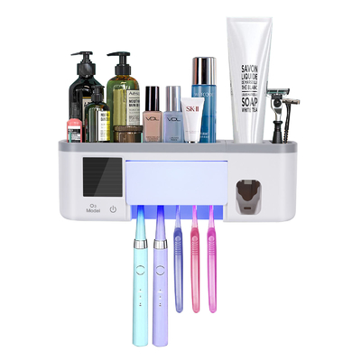 Amorphous Silicon Power Supply Uv Sanitizer Sikat Gigi Pemegang ABS Rumah Tangga