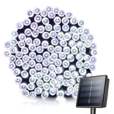 Meriah 100LED Solar Powered LED String Lights Outdoor 2Volt Untuk Dekorasi Natal