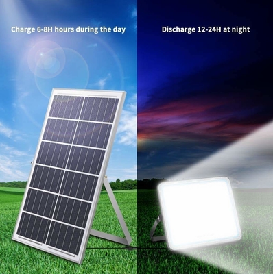 WINXU Flood Waterproof solar light 200w ip67 360LED 6500K 36000mAH Dengan Remote Control