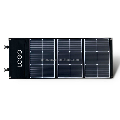 60w 100w Panel Surya Lipat 3 Lipat 5 Lipat Pengisian CE ROHS ISO9001