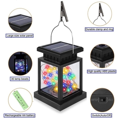 Lawn Camping Outdoor Palace Solar Garden Lanterns IP65 Ambient Courtyard Solar Lights