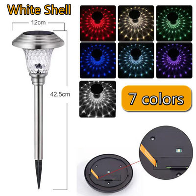 IP55 Waterproof Solar Led Garden Lights Terang Hingga 12 Jam Cahaya Surya