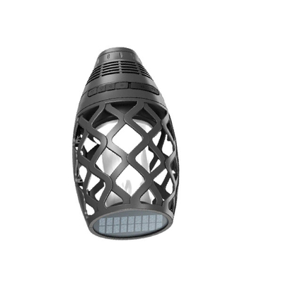 3 Watt Portable Solar Powered Speaker LED Flashing Garden Camping Light