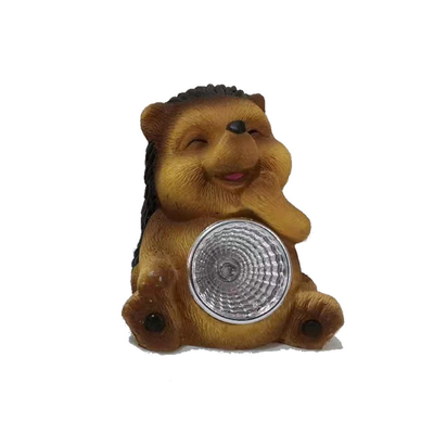 Ketebalan 2.8mm/3.2mm 4w Solar Light Kerajinan Solar Resin Light Model Hewan Surya Lampu Malam