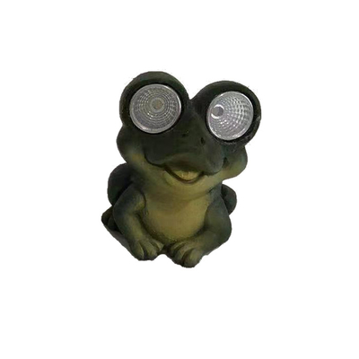Ketebalan 2.8mm/3.2mm 4w Solar Light Kerajinan Solar Resin Light Model Hewan Surya Lampu Malam