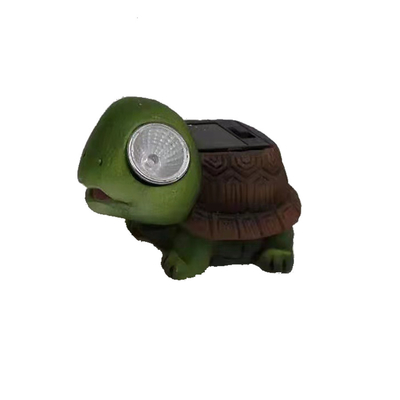 Ketebalan 2.8mm/3.2mm 4w Solar Light Kerajinan Solar Resin Light Model Hewan Surya Lampu Malam