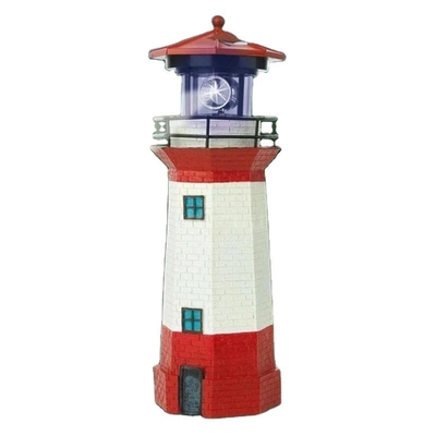 Figurine LED Solar Gift Light Garden Fence Lampu Mercusuar Bertenaga Surya 1.2V