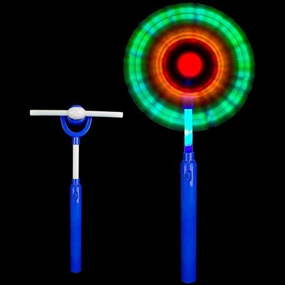 Twinkle Glitter Toys Solar Gift Lights Up Spinning Windmill Wand 0.500 kg