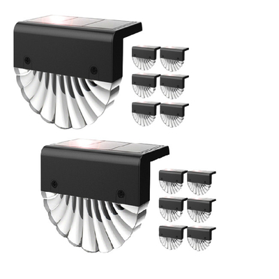 10LM Led Solar Path Light / IP65 Solar Light Untuk Deck Stairs Landscape Ladder