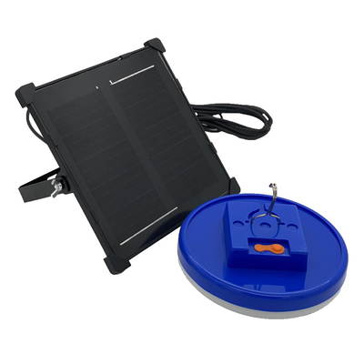 Lampu Darurat Tenaga Surya Isi Ulang 5V/5W Panel Surya Kabel 5m Kepala Ganda