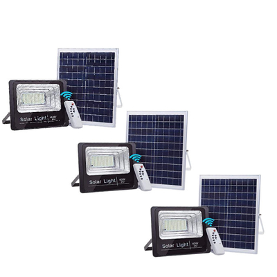 Super Bright IP 67 Waterproof Solar LED Flood Lights Untuk Jalan 3.860 kg 50w 25w 200 watt