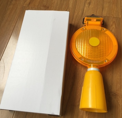 Peringatan Sinyal Berkedip Lampu Peringatan Lalu Lintas Surya 360g