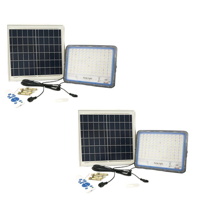Lampu Banjir Surya Dengan Remote 360LED 6500K Waterproof Solar Light Ip67 100w
