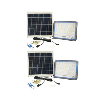 Waterproof IP67 Solar LED Flood Lights White Light 360LED 6500K Mode Waktu 3h / 5h / 8h
