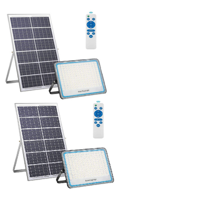 6500K 50 Watt Solar Flood Light Waterproof IP67 50w Led Floodlight Cool White 3.7V 1500mAh