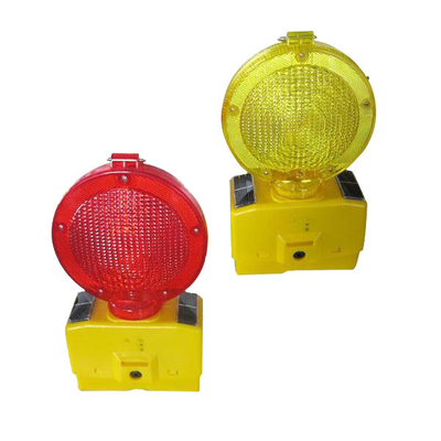 LED Flashing Solar Traffic Warning Light / Lampu Kerucut Lalu Lintas Tenaga Surya
