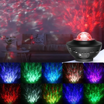 WINXU LED Galaxy Star Night Light Ruang Proyektor Putar Proyektor Galaksi Langit Berbintang