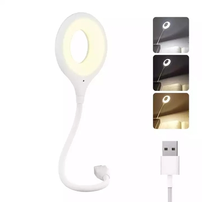 Pelindung Mata Lampu Belajar Lipat Lampu Meja Malam Hemat Energi Portabel Dengan Port USB