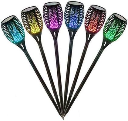 Outdoor Garden Solar Flame Torch Lights 96pcs LED Solar Powered LED Torches