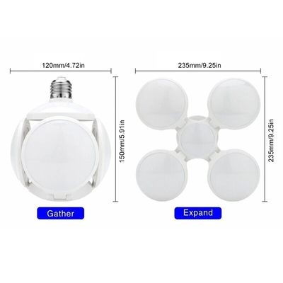 Adjustable Deformable LED Football UFO Lamp E27 40W Untuk Studi Kamar Tidur