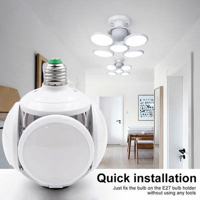 Adjustable Deformable LED Football UFO Lamp E27 40W Untuk Studi Kamar Tidur