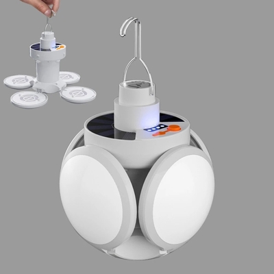 Lipat Lampu Sepak Bola LED Lampu USB Charge Search Light Untuk Berkemah