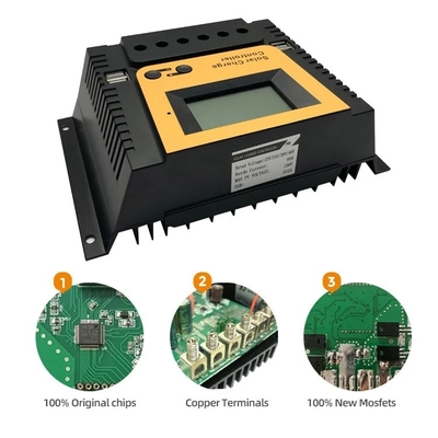 PWM Solar Charge Panel Kontrol Regulator 10A 20A 30A 40A 12V 24V 36V 48V