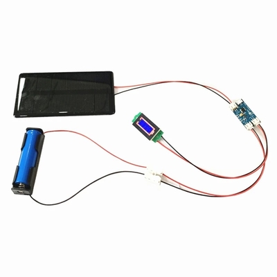 80 * 45mm Solar Panel Charger Polycrystalline 5V 60MA Untuk Pembangkit Listrik Mini
