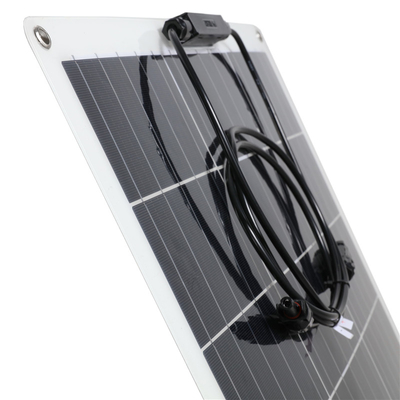 Pengisi Daya Baterai Kit Panel Surya 200W untuk Sel Fleksibel Portabel Baterai 12V