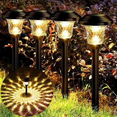Outdoor Courtyard Path Solar LED Lampu Taman Dekoratif Tahan Air